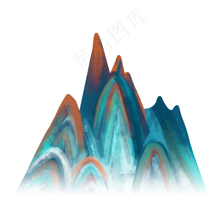 国潮中国风山(3545X3892(DPI:300))