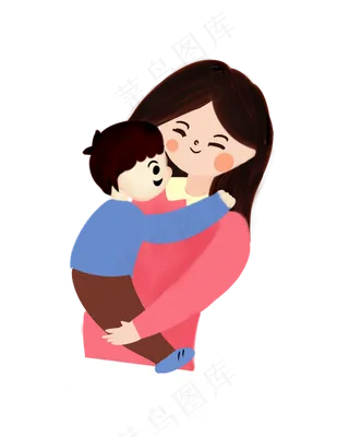 母亲节亲子母亲抱宝宝