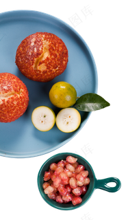 新鲜好吃石榴石榴粒水果