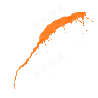 果汁橙汁飞溅,免抠元素