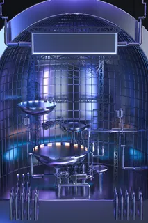 C4D数码电商展台