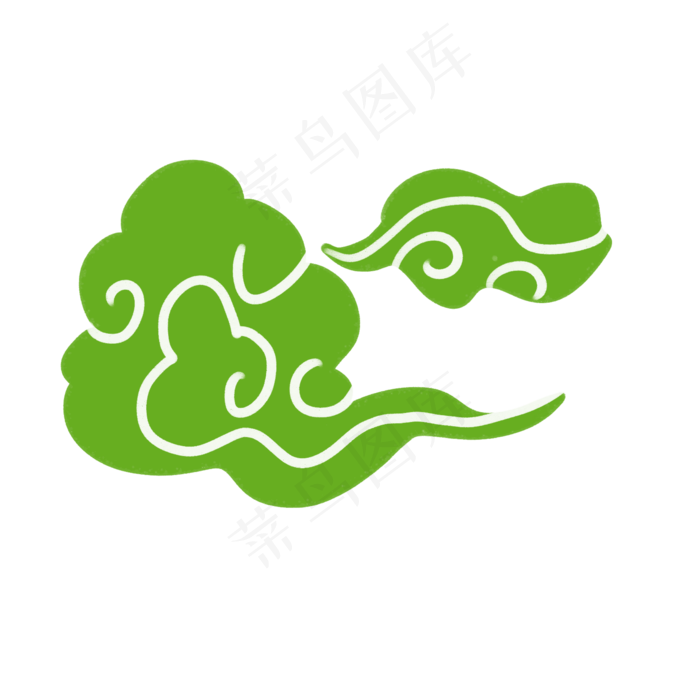 端午节祥云云朵装饰