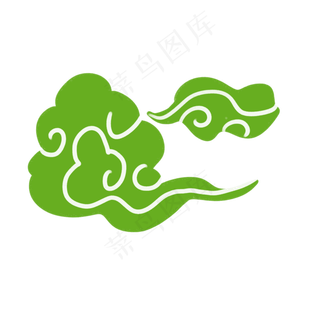 端午节祥云云朵装饰