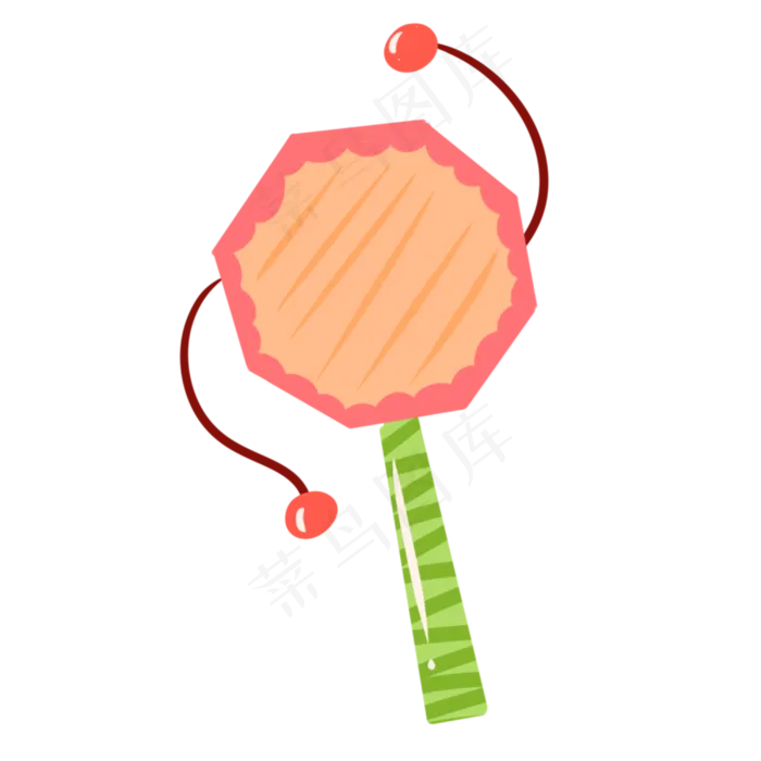 儿童节玩具拨浪鼓(3000X3000(DPI:299))psd模版下载
