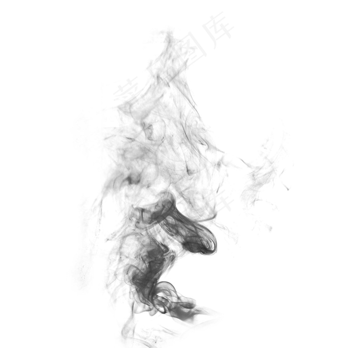 笔刷手绘升起的浓烟,免抠元素(2000*2000px)psd模版下载