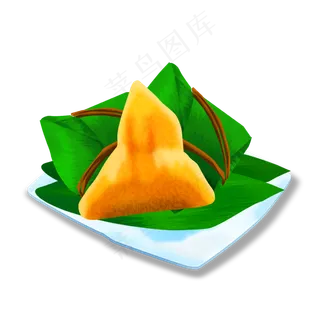 绿色的粽子