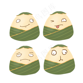 端午节卡通粽子