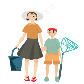 创意夏季处暑素材