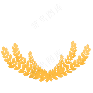 建军节黄色麦穗