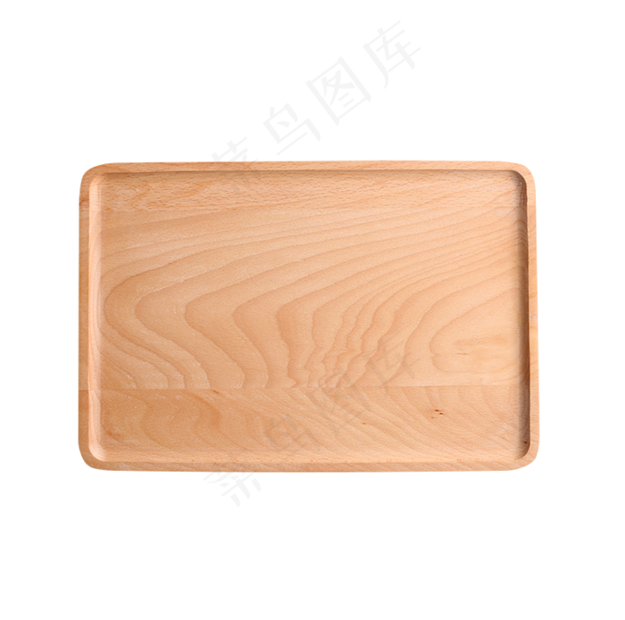 白色实木蛋糕盘,免抠元素