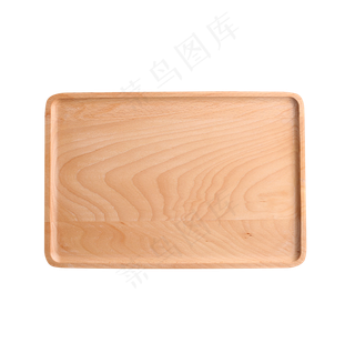 白色实木蛋糕盘,免抠元素