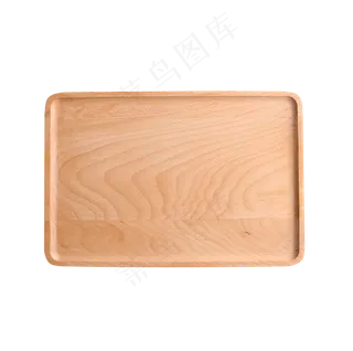 白色实木蛋糕盘,免抠元素