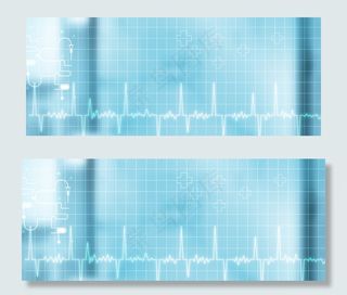 蓝色医疗安全科技风banner