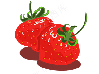 红色草莓水果