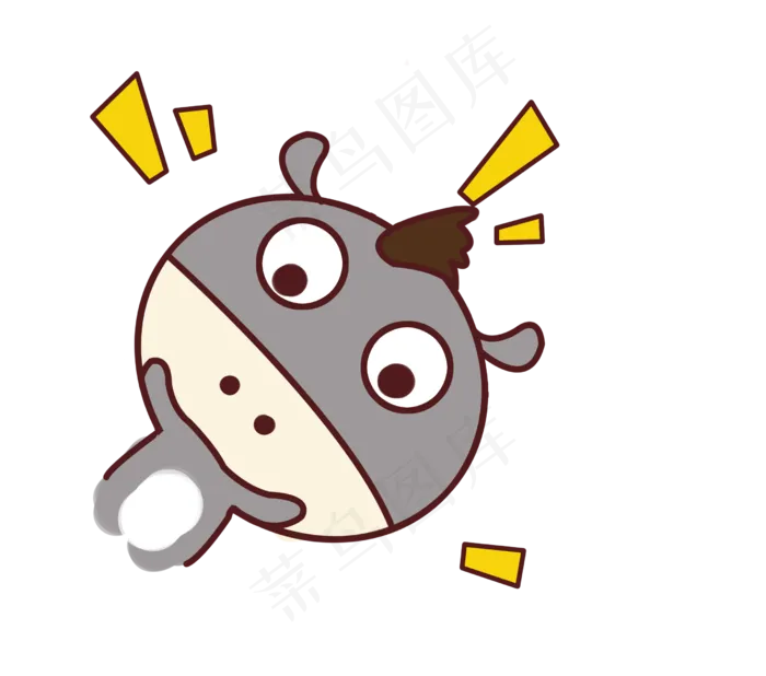 小清新动物可爱毛驴png(2480X2188(DPI:299))psd模版下载