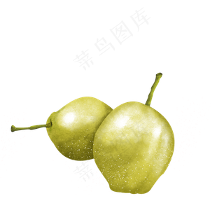 绿色雪梨香梨梨子新鲜水果绿色食