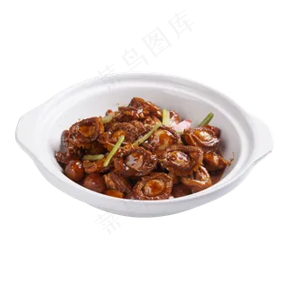 草菇焖鲍鱼,免抠元素