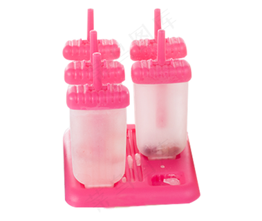 玫粉色家用制作冰棍模型