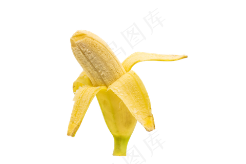 剥皮香蕉水果