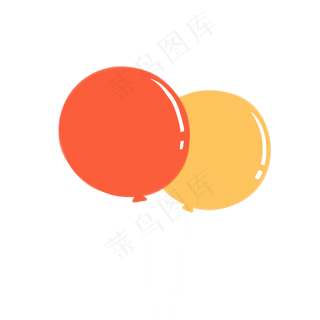 儿童节六一气球卡通