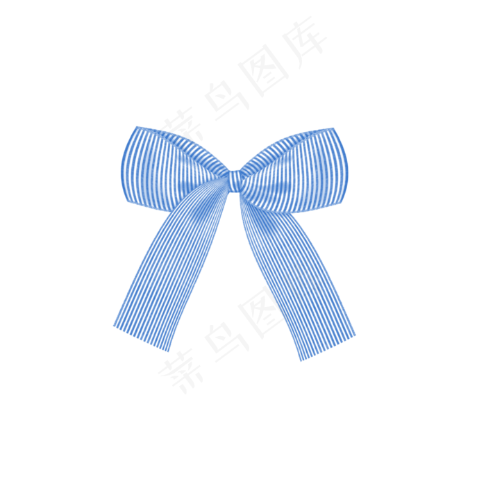卡通彩带蝴蝶结png(3000X3000(DPI:300))psd模版下载
