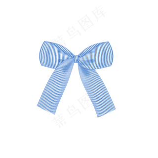 卡通彩带蝴蝶结png