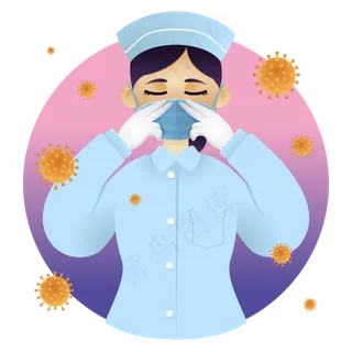 防病毒戴口罩护士 防病毒戴口罩护士