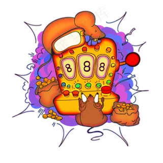 2020鼠年*,免抠元素