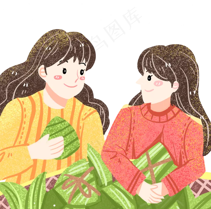 两个女孩(1920X1900(DPI:96))psd模版下载