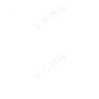 白色透明的卡通羽毛,免抠元素