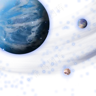 星球银河,免抠元素