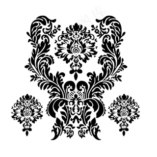 古典复古花纹花形元素