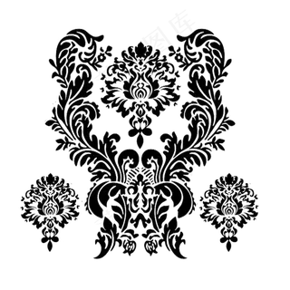 古典复古花纹花形元素