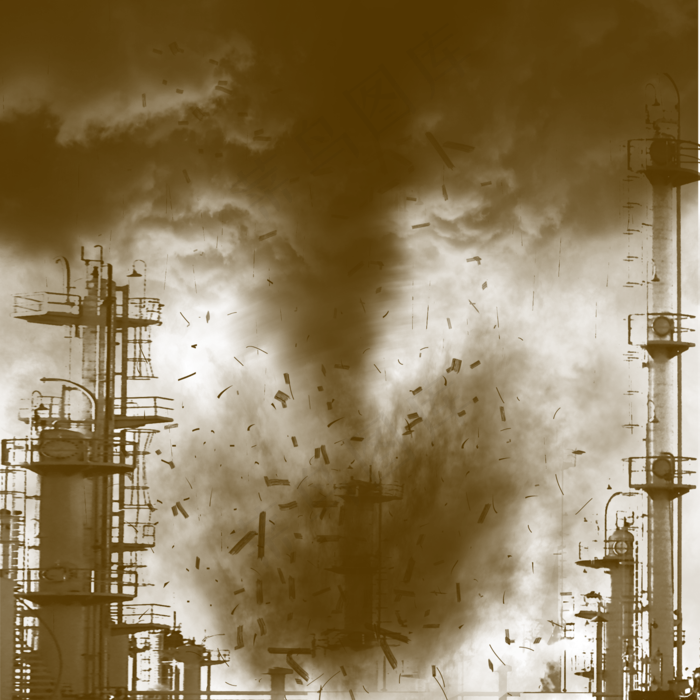 灾难天空乌云物品飞溅素材,免抠元素(2000X2000(DPI:300))psd模版下载