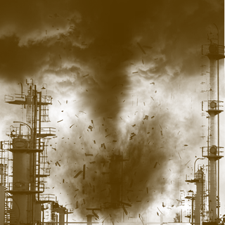 灾难天空乌云物品飞溅素材,免抠元素