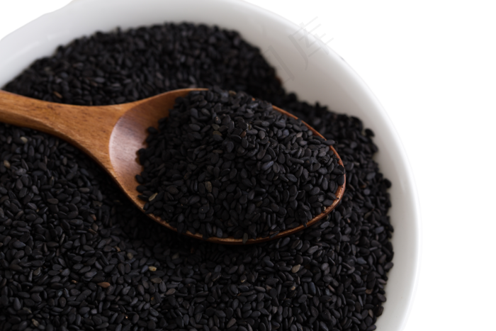 健康养生黑芝麻营养,免抠元素