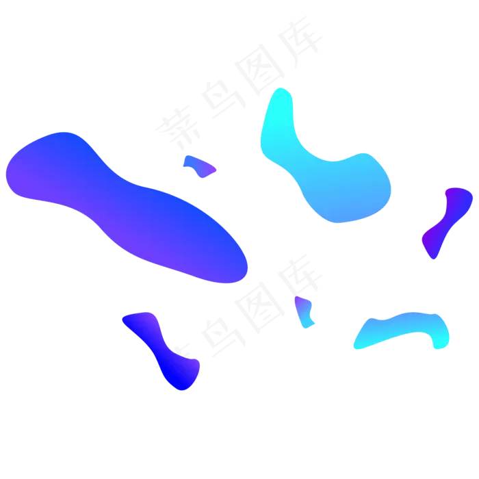 618电商流体渐变主题装饰素材(2000X2000(DPI:300))ai矢量模版下载