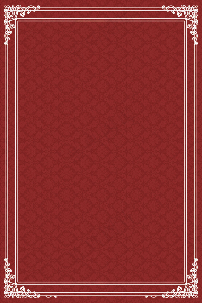 欧式复古风边框花纹背景图