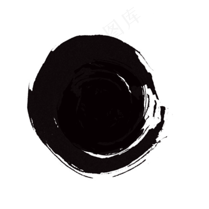 笔刷墨点水墨素材(2000X2000(DPI:300))psd模版下载