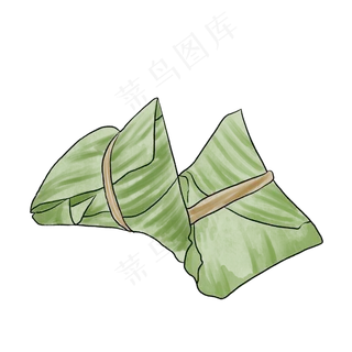绿色粽子