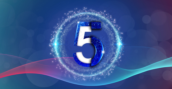 商务周年庆粒子科技背景