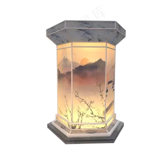 春节元宵节传统灯笼,免抠元素