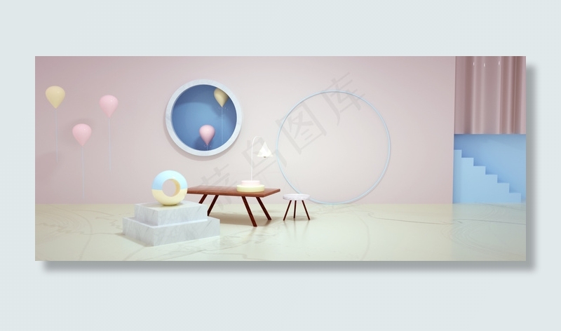 夏季上新电商海报背景