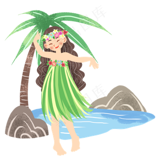 立夏海边游玩女孩 立夏海边游玩女孩