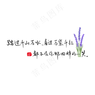 路过千山万水看过万紫千红都不及你那回眸的一笑