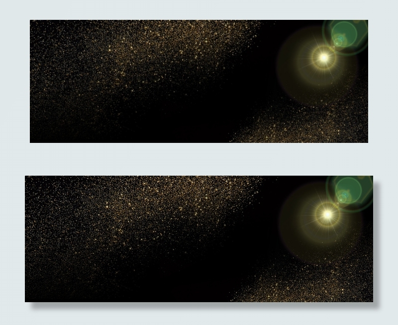 光效金色金沙大气质感背景