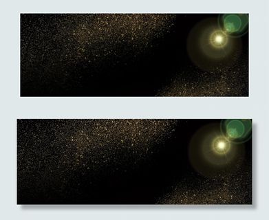 光效金色金沙大气质感背景