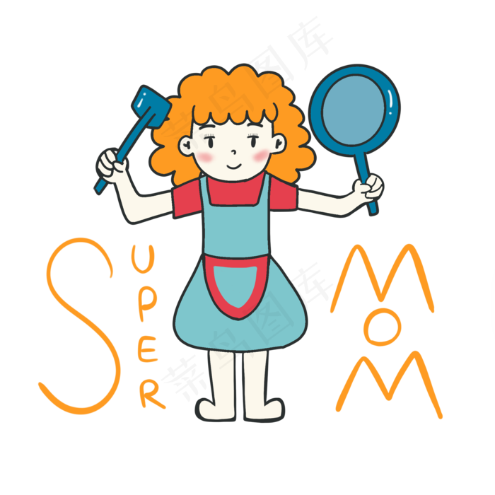 母亲节向妈妈致敬PNG素材