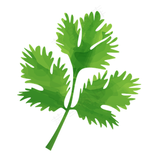 绿色植物卡通手绘免抠图