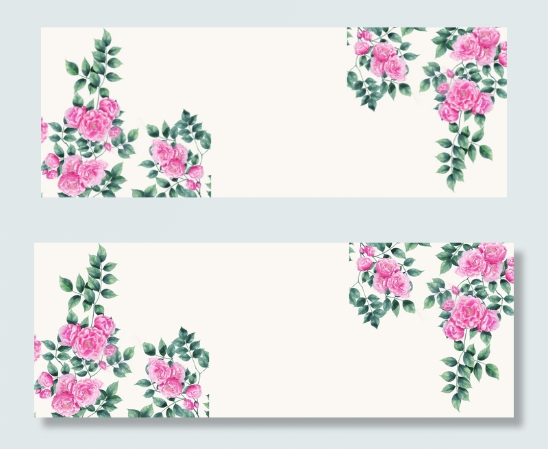 春暖花开踏青艺术字海报背景素材